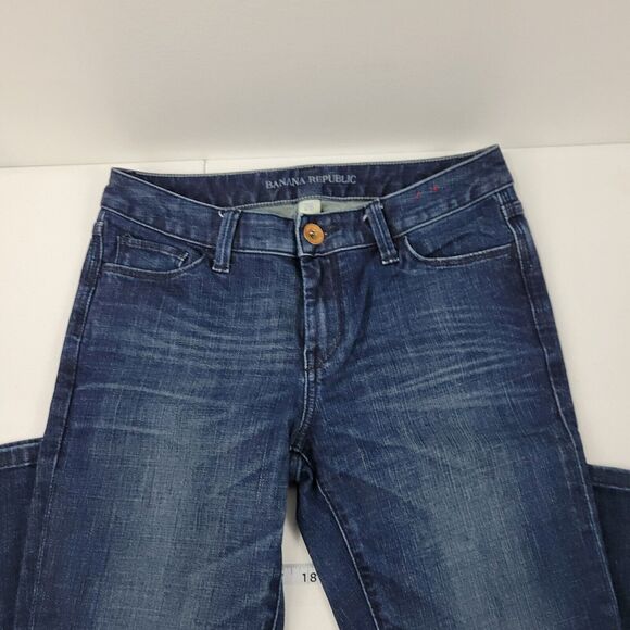 Banana Republic‎ Skinny Straight Jeans womens denim 26 918 28x33 - Picture 2 of 12